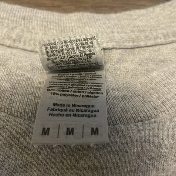 Men’s ‘Mountain Dude’ Breckenridge Colorado Gray Long Sleeve, Size Medium - Picture 3 of 6